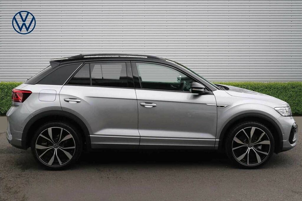 Volkswagen T-Roc 1.5 Tsi Black Edition Plus SA26DLD Silver #4