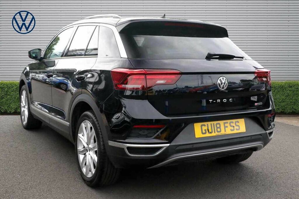 Volkswagen T-Roc 2.0 Tsi 4Motion Sel Dsg GU18FSS Black #3