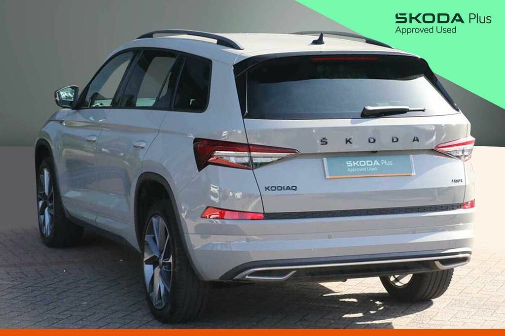 Skoda Kodiaq 2.0 Tdi Sport Line 4X4 Dsg 7 Seat Grey #3