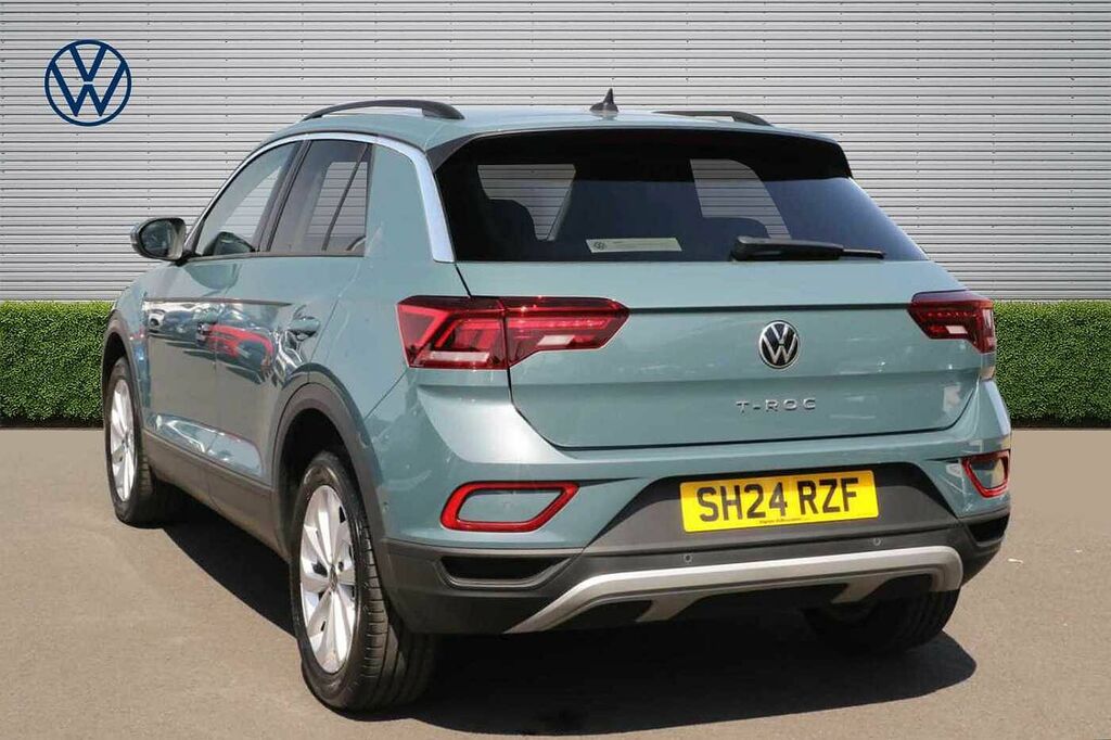 Volkswagen T-Roc 1.0 Tsi Match SH24RZF Blue #3