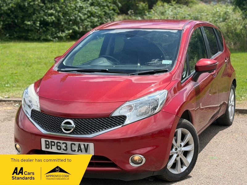 Nissan Note 1.2 Dig-s Tekna Hatchback Red #2