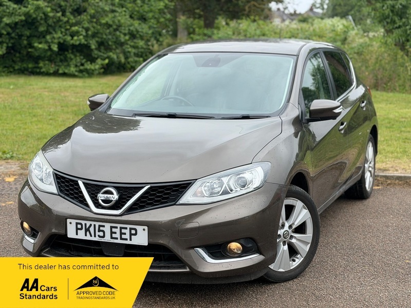 Nissan Pulsar 1.2 Dig-t Tekna Hatchback Beige #3