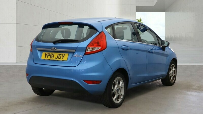 Ford Fiesta 1.4 Zetec Hatchback YP61JGY Blue #3