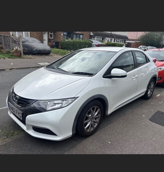 Honda Civic 1.4 I-vtec Se Hatchback White #2
