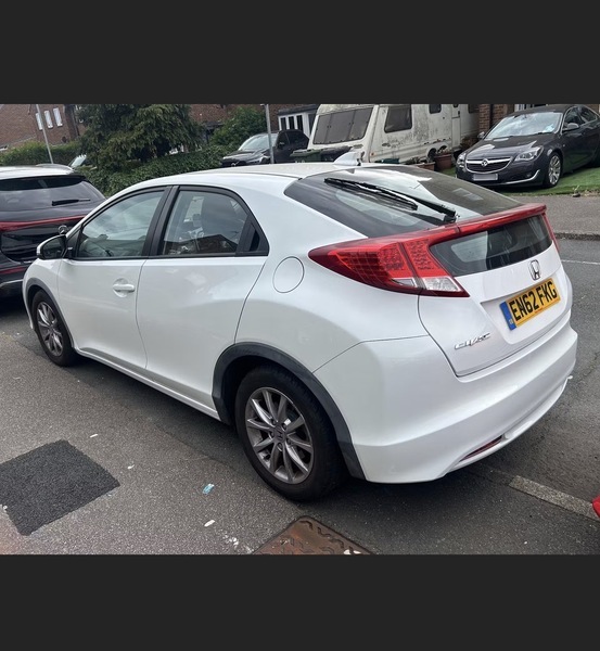 Honda Civic 1.4 I-vtec Se Hatchback White #3