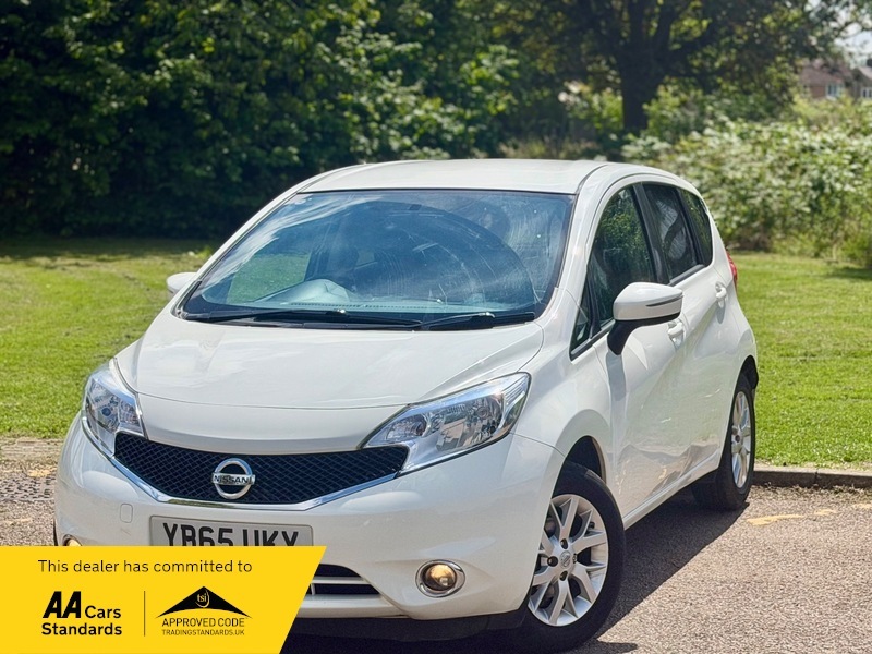 Nissan Note 1.2 Acenta Hatchback Euro 6 Ss YB65UKY White #2