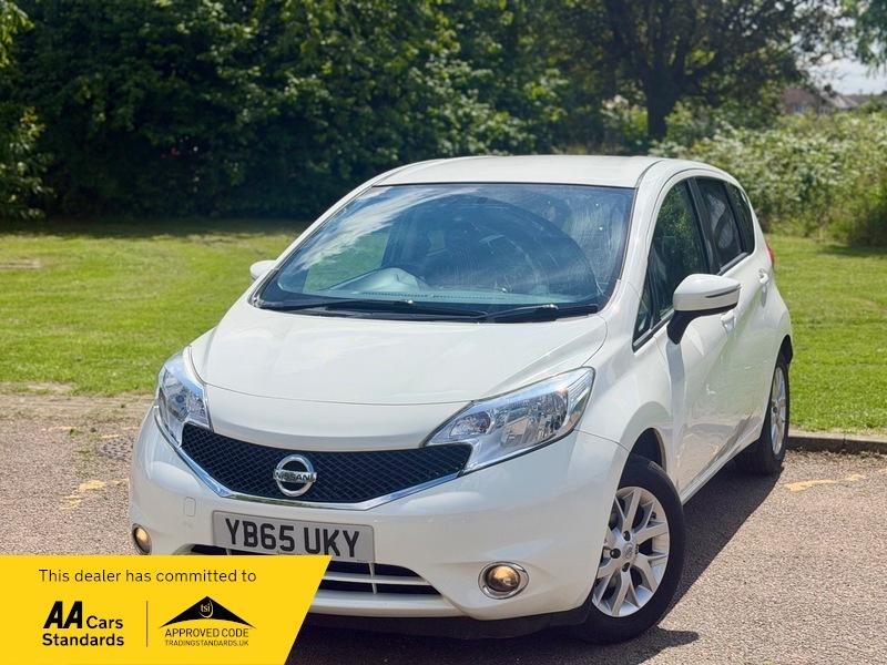 Nissan Note 1.2 Acenta Hatchback Euro 6 Ss YB65UKY White #6