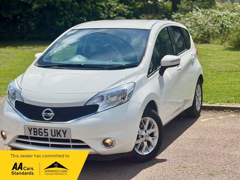 Nissan Note 1.2 Acenta Hatchback Euro 6 Ss YB65UKY White #3