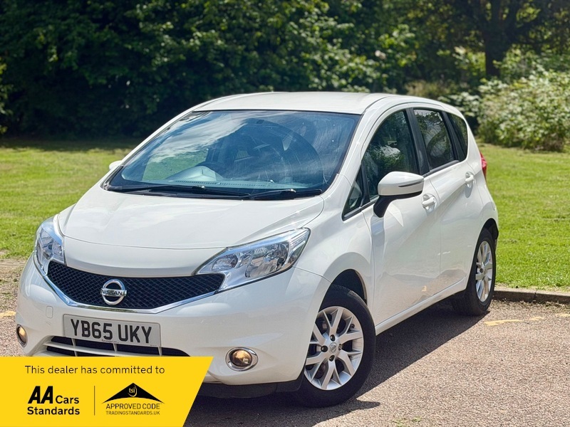 Nissan Note 1.2 Acenta Hatchback Euro 6 Ss White
