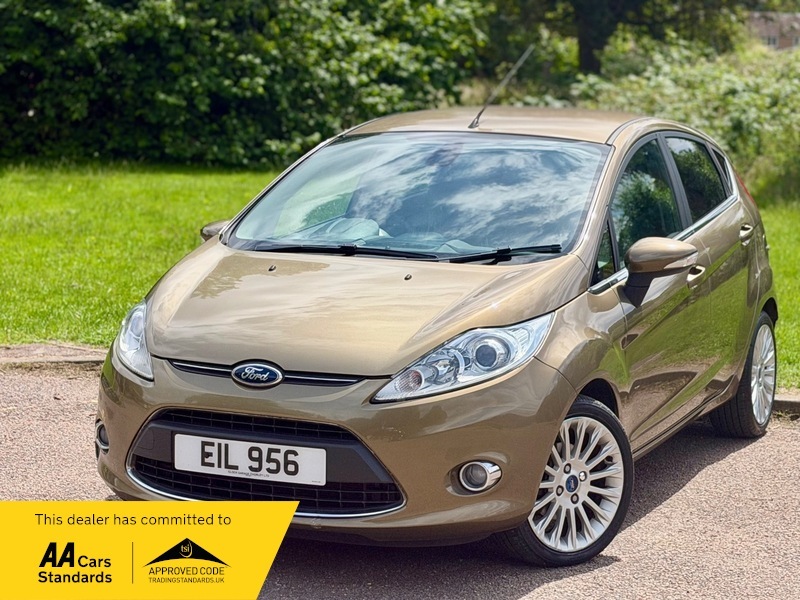 Ford Fiesta 1.4 Titanium Hatchback EIL956 Brown #5