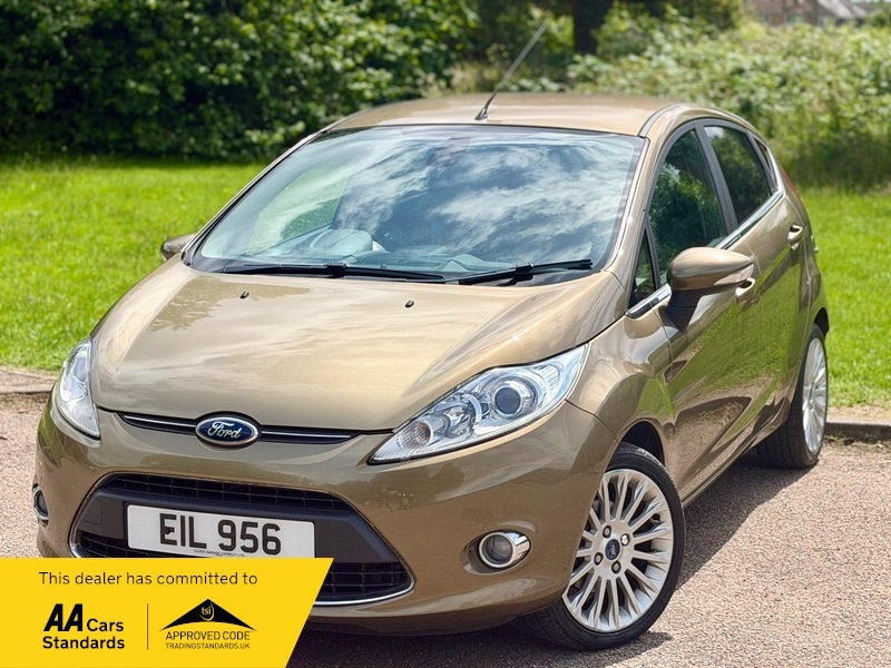 Ford Fiesta 1.4 Titanium Hatchback EIL956 Brown