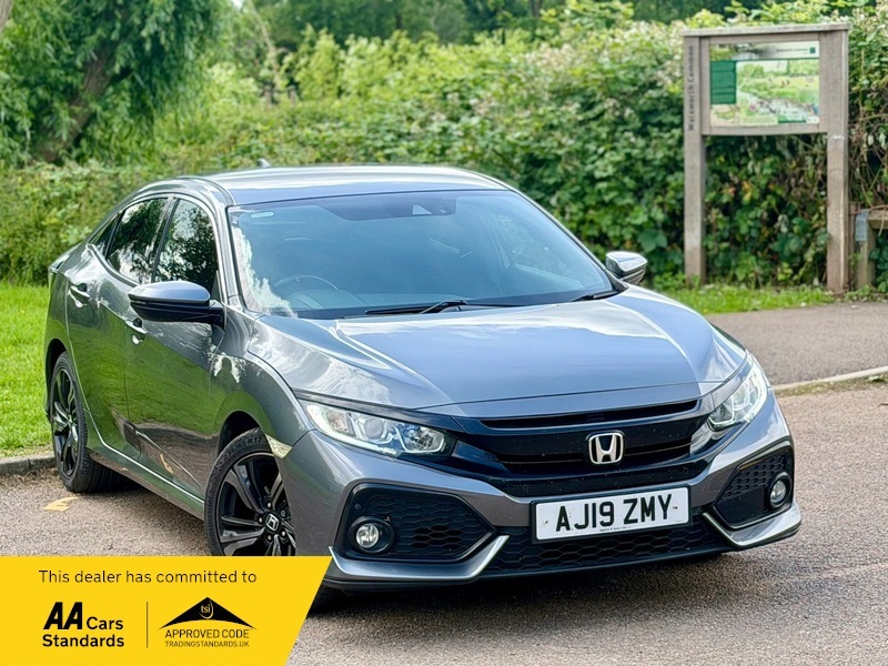 Honda Civic 1.0 Vtec Turbo Sr Grey #4