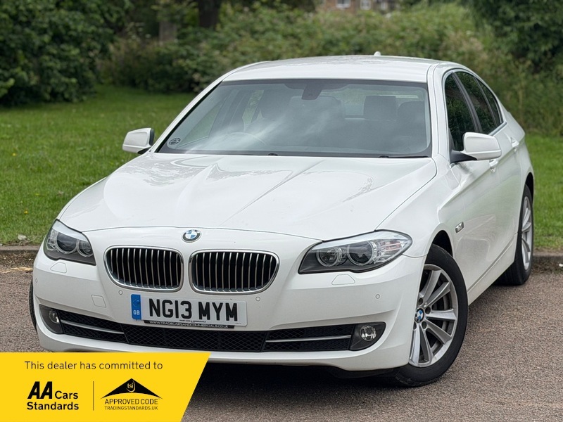 BMW 5 Series 2.0 520D Se Saloon White
