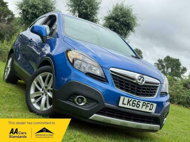Vauxhall Mokka 1.4I Turbo Exclusiv Suv LK66PFD Blue #2