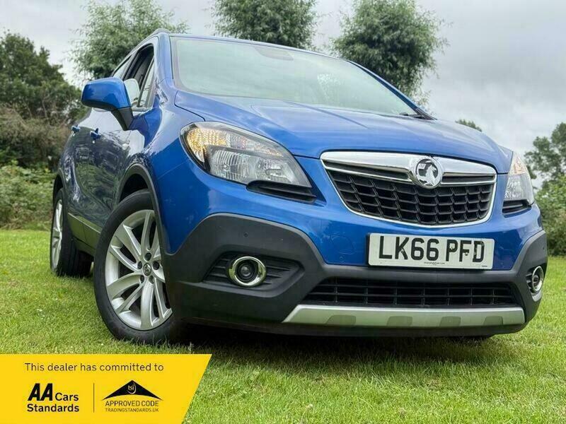 Vauxhall Mokka 1.4I Turbo Exclusiv Suv LK66PFD Blue #3