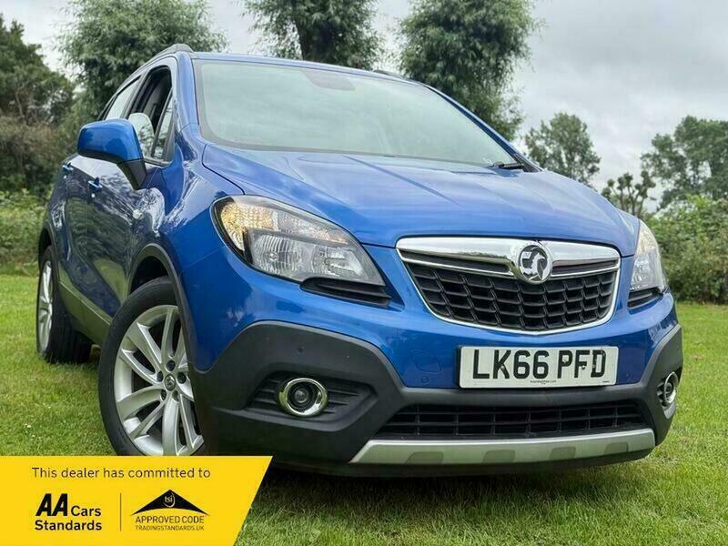 Vauxhall Mokka 1.4I Turbo Exclusiv Suv LK66PFD Blue #4