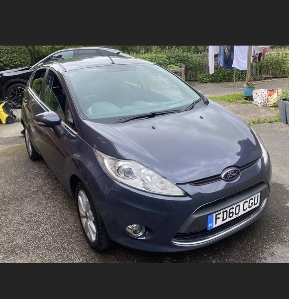 Ford Fiesta 1.6 Td Zetec S White #2