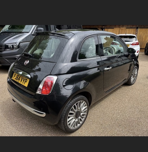 Fiat 500 1.2 8V Cult Hatchback Black #3