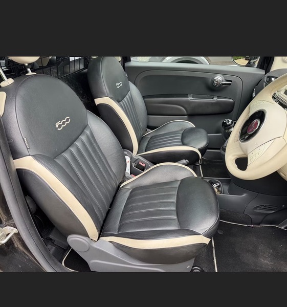Fiat 500 1.2 8V Cult Hatchback Black #4