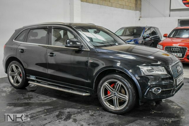 Audi Q5 2.0 Tdi S Line Plus Suv Quattro Black #3