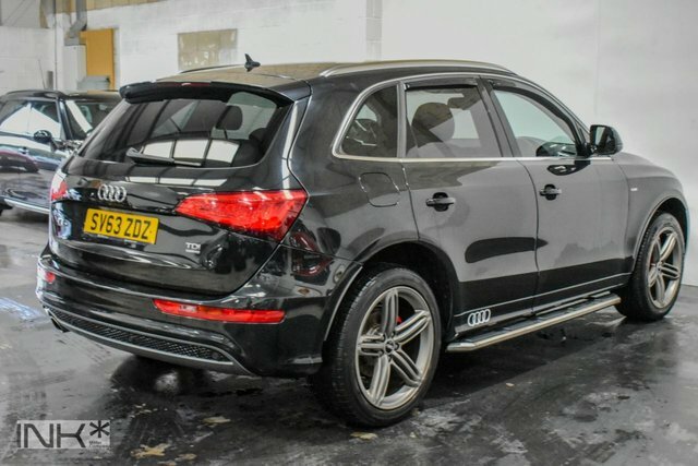 Audi Q5 2.0 Tdi S Line Plus Suv Quattro Black #6