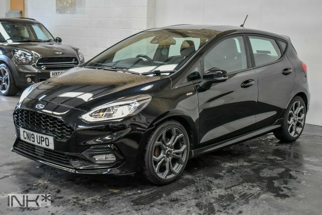 Ford Fiesta 1.0T Ecoboost Gpf St-line Hatchback Man CN19UPO Black #4