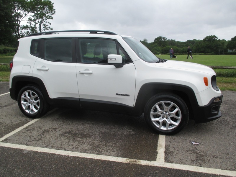 Jeep Renegade Longitude White #3