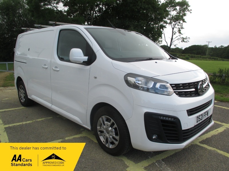 Vauxhall Vivaro L1h1 3100 Sportive S White