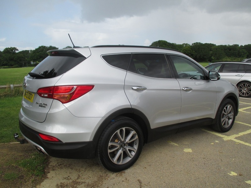 Hyundai Santa Fe Crdi Premium Silver #6