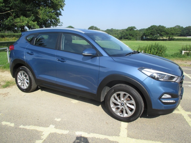 Hyundai Tucson 1.7 Crdi Se Blue Blue #4