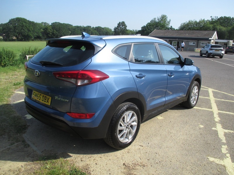 Hyundai Tucson 1.7 Crdi Se Blue Blue #10