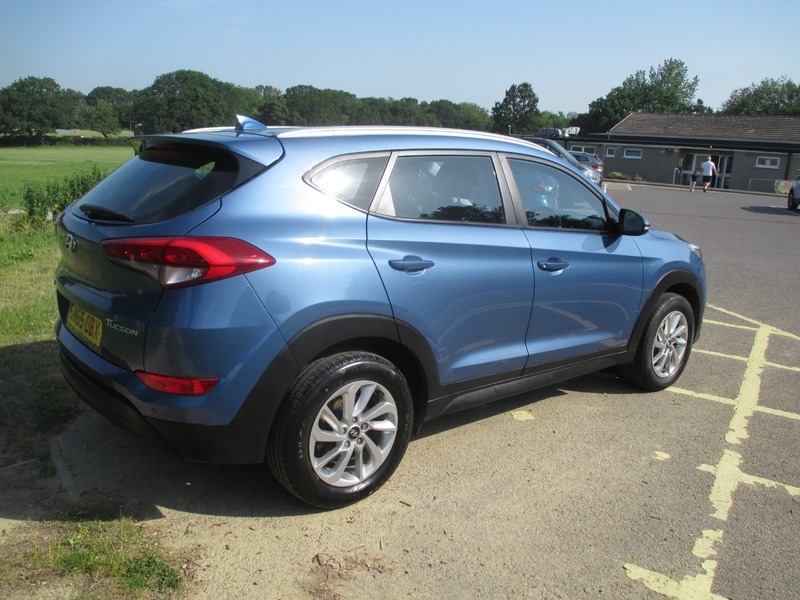 Hyundai Tucson 1.7 Crdi Se Blue Blue #9