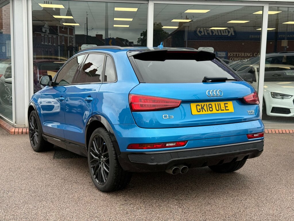Audi Q3 2.0 Tfsi Black Edition Suv S Tronic Qua Blue #4