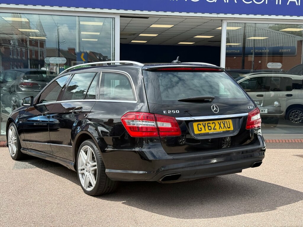Mercedes-Benz E Class 2.1 E250 Cdi Blueefficiency Sport Estate Diese Black #4