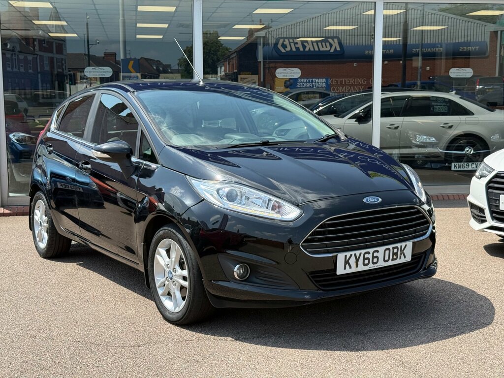 Ford Fiesta 1.0T Ecoboost Zetec Hatchback Eu Black