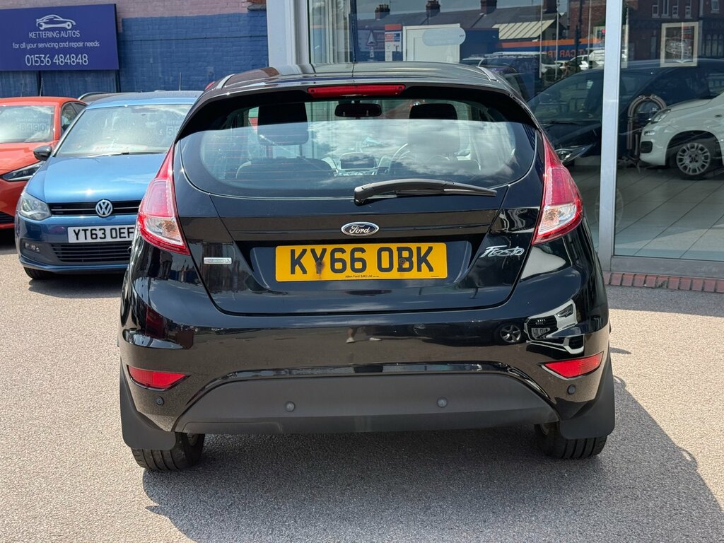 Ford Fiesta 1.0T Ecoboost Zetec Hatchback Eu Black #5