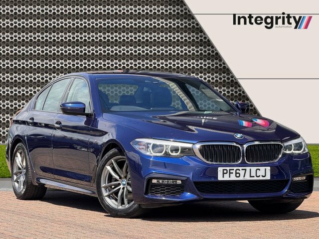 BMW 5 Series 2.0 520D M Sport Saloon Euro 6 S Blue