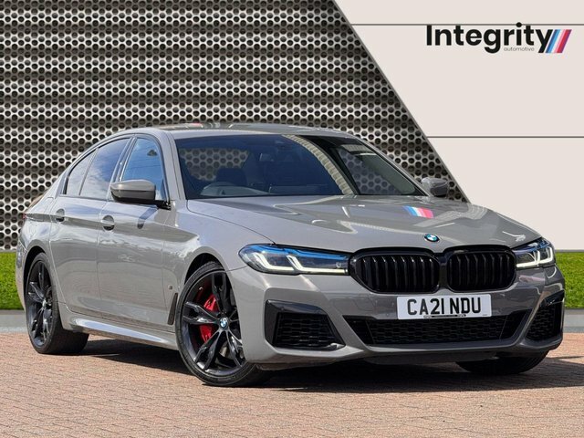 BMW 5 Series 2021 4.4 M550i V8 Saloon Steptronic Xdr CA21NDU Grey