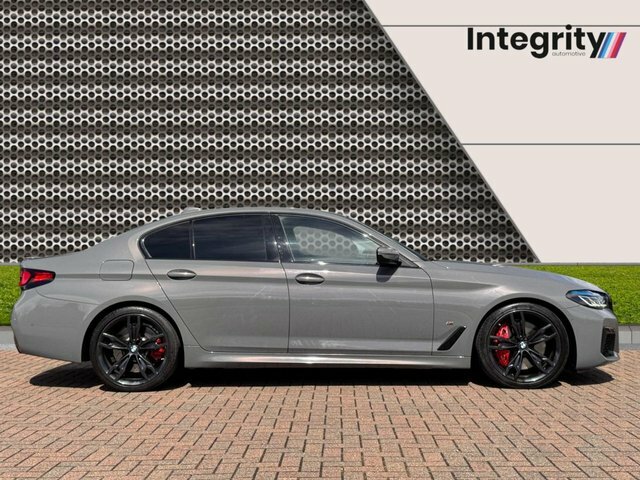 BMW 5 Series 2021 4.4 M550i V8 Saloon Steptronic Xdr CA21NDU Grey #2