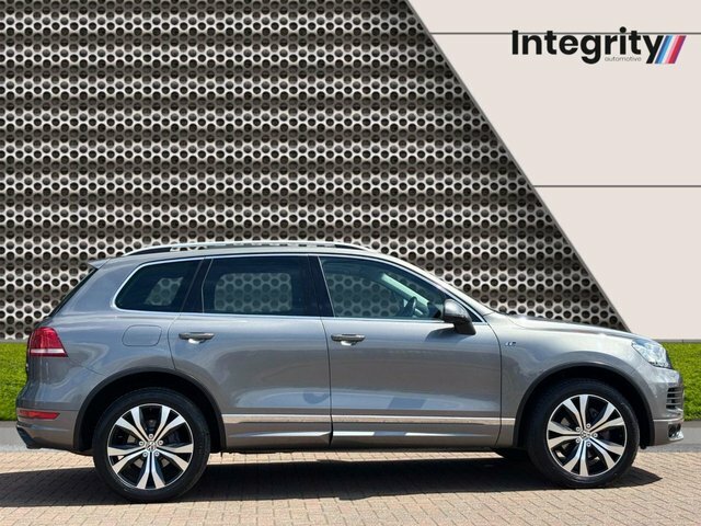 Volkswagen Touareg 3.0 Tdi V6 Bluemotion Tech R-line Suv T Grey #4
