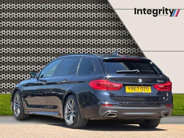 BMW 5 Series 2.0 520D M Sport Touring Euro 6 S Black #5
