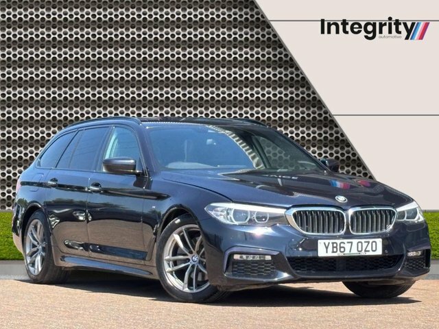 BMW 5 Series 2.0 520D M Sport Touring Euro 6 S Black