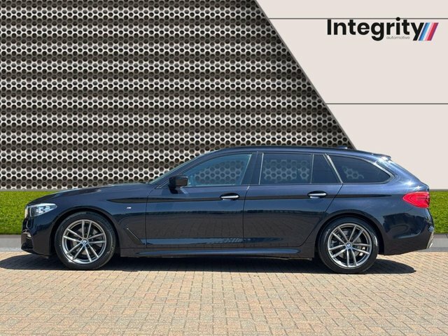 BMW 5 Series 2.0 520D M Sport Touring Euro 6 S Black #6