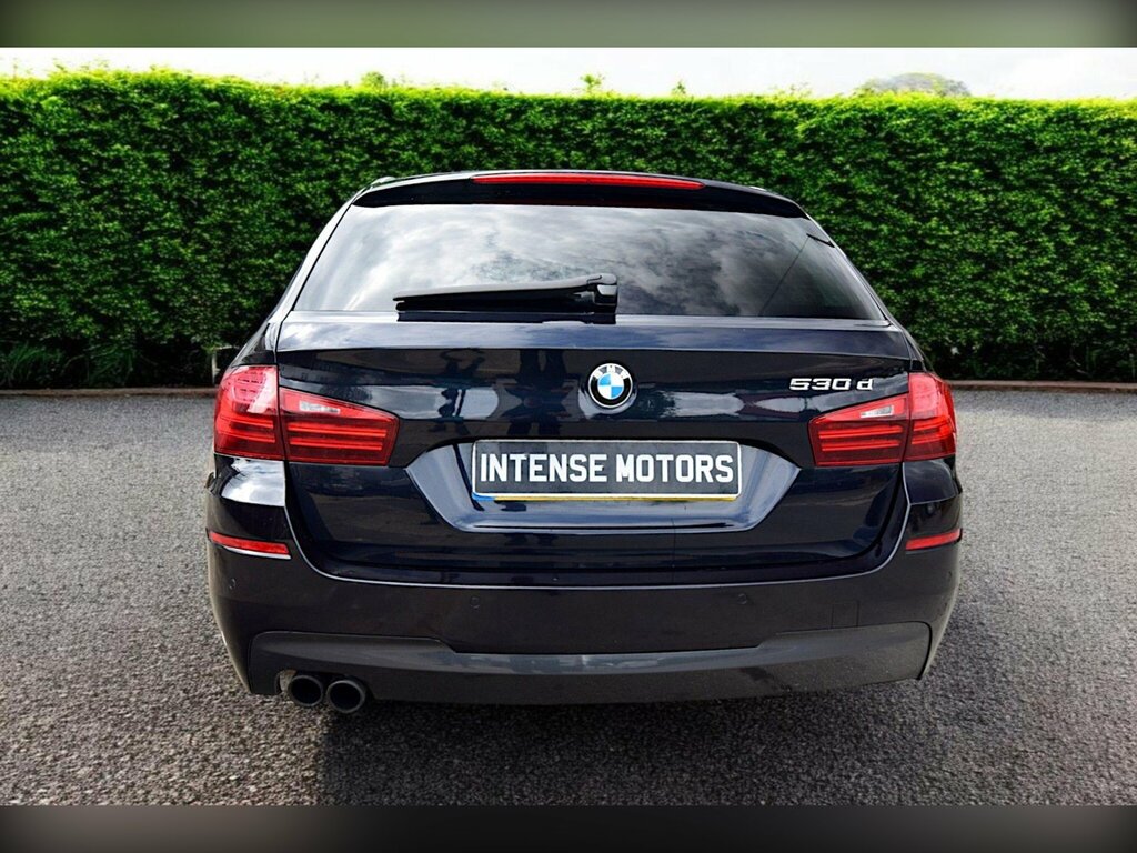 BMW 5 Series 3.0 530D M Sport Touring Euro 6 Ss Black #4