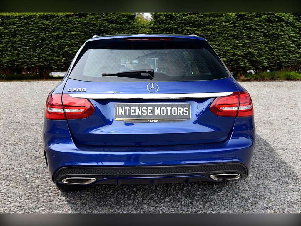 Mercedes-Benz C Class 2.0 C200 Amg Line G-tronic Euro 6 Ss Blue #4