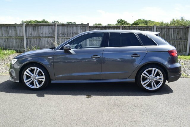 Audi A3 1.6 Tdi 30 S Line Sportback Euro YD69WDK Grey #3