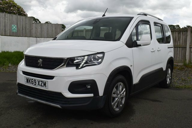 Peugeot Rifter 1.5 Bluehdi Allure Standard Mpv WK69XZM White #3