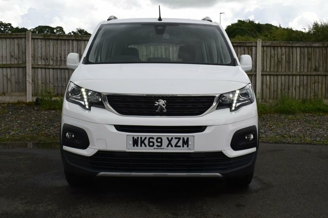 Peugeot Rifter 1.5 Bluehdi Allure Standard Mpv WK69XZM White #2