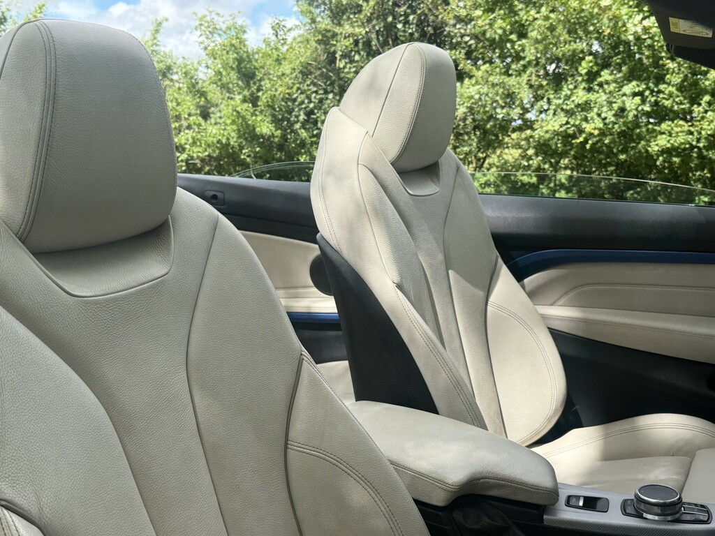 BMW 4 Series 2.0 420D M Sport Convertible VU18EEG Blue #5