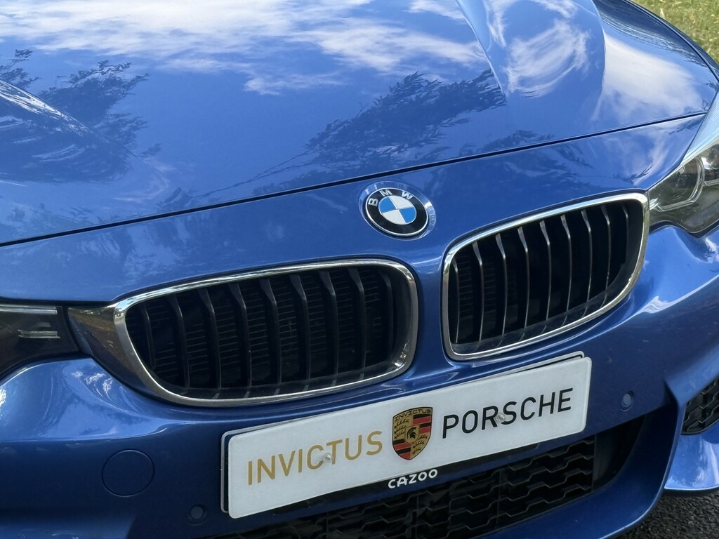 BMW 4 Series 2.0 420D M Sport Convertible VU18EEG Blue #6